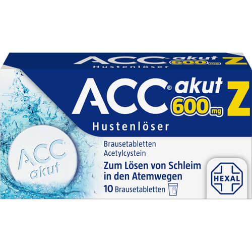 ACC akut 600 Z Hustenlöser Brausetabletten