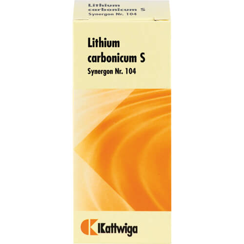 SYNERGON KOMPLEX 104 Lithium carbonicum S Tabl.