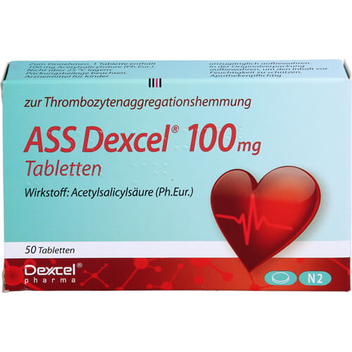 ASS Dexcel 100 mg Tabletten