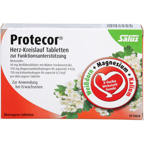 PROTECOR Herz-Kreislauf Tabl.z.Funktionsunt.Salus