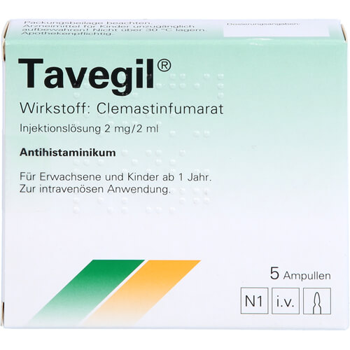 TAVEGIL Injektionslösung 2 mg/2 ml Ampullen