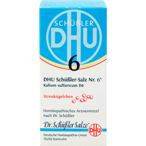 BIOCHEMIE DHU 6 Kalium sulfuricum D 6 Globuli