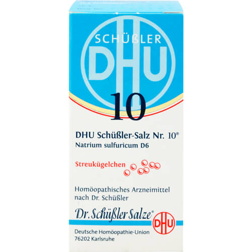 BIOCHEMIE DHU 10 Natrium sulfuricum D 6 Globuli