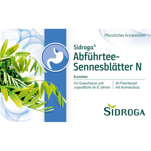 SIDROGA Abführtee-Sennesblätter N Filterbeutel
