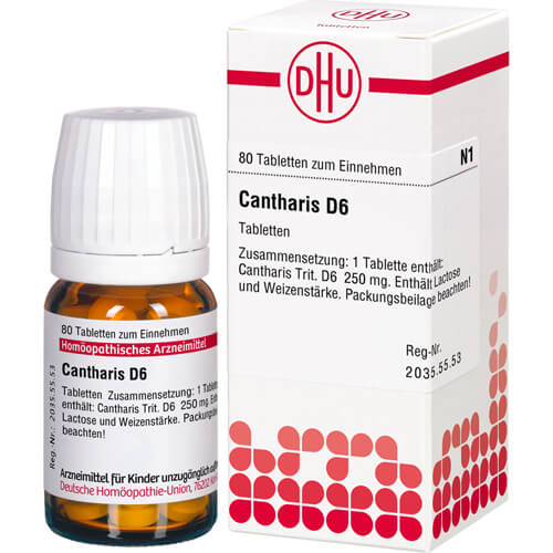 CANTHARIS D 6 Tabletten