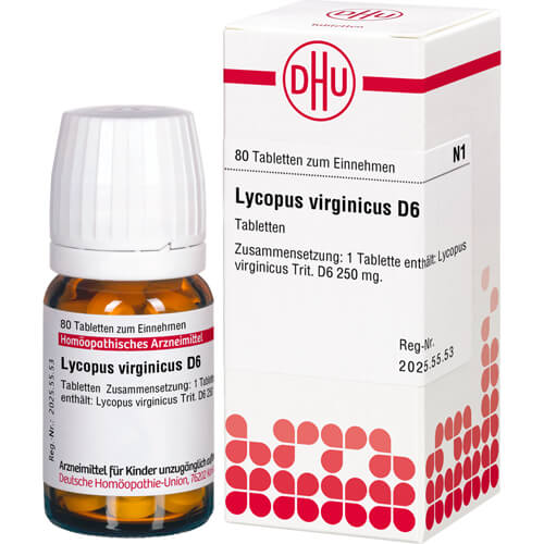 LYCOPUS VIRGINICUS D 6 Tabletten