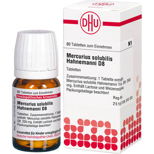 MERCURIUS SOLUBILIS Hahnemanni D 8 Tabletten