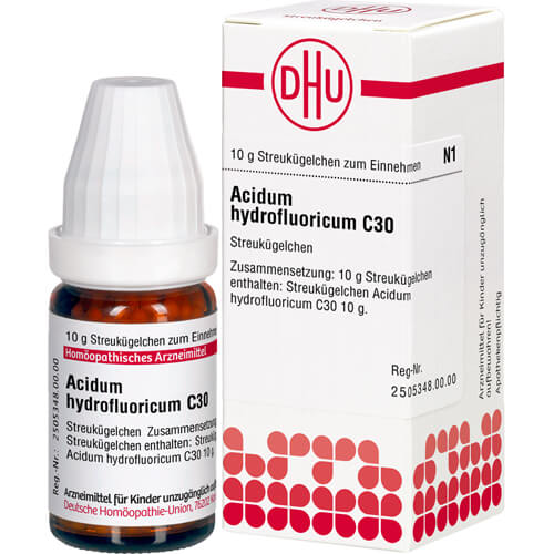 ACIDUM HYDROFLUORICUM C 30 Globuli