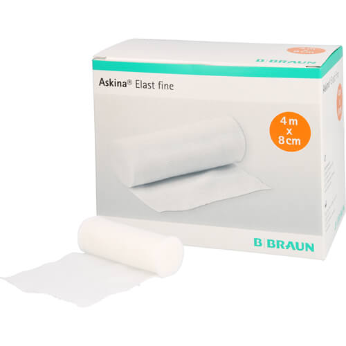 ASKINA Elast Fine Binde 8 cmx4 m lose
