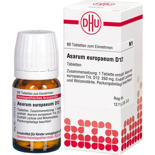 ASARUM EUROPAEUM D 12 Tabletten