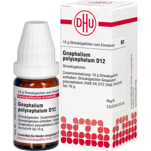 GNAPHALIUM POLYCEPHALUM D 12 Globuli