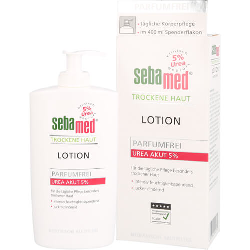 SEBAMED Trockene Haut Lotion Urea 5% parfümfrei