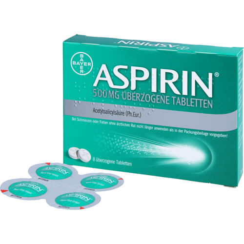 ASPIRIN 500 mg überzogene Tabletten