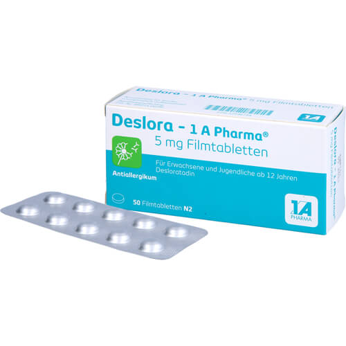 DESLORA-1A Pharma 5 mg Filmtabletten