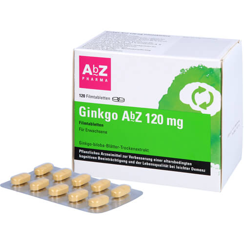 GINKGO AbZ 120 mg Filmtabletten