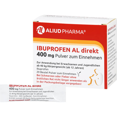 IBUPROFEN AL direkt 400 mg Pulver zum Einnehmen
