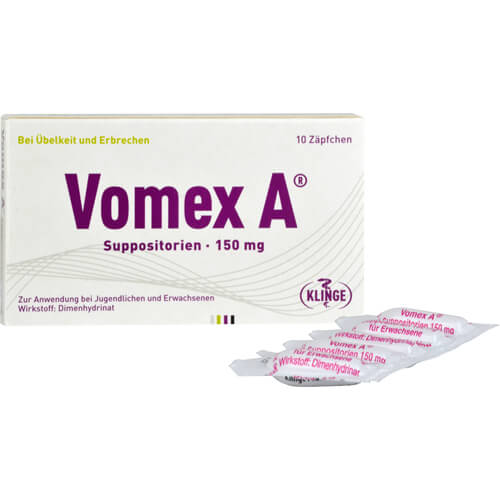 VOMEX A 150 mg Suppositorien