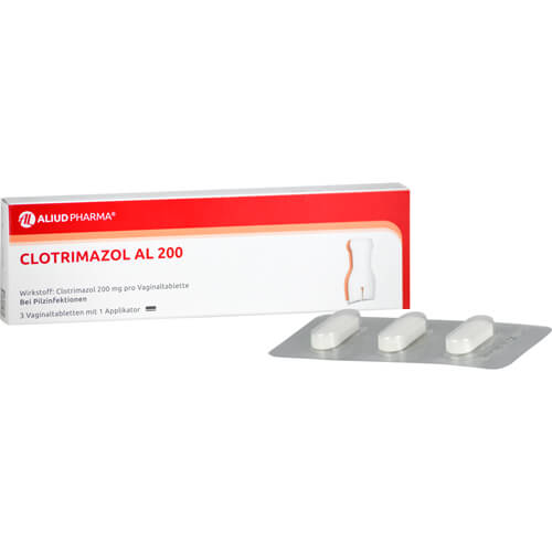 CLOTRIMAZOL AL 200 Vaginaltabletten