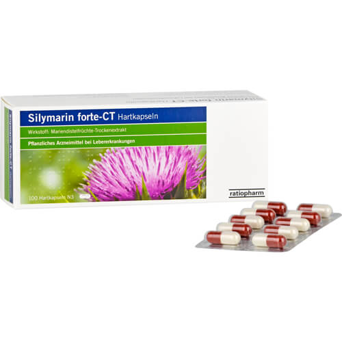 SILYMARIN forte-CT Hartkapseln