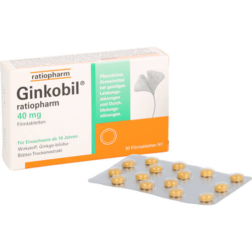 GINKOBIL-ratiopharm 40 mg Filmtabletten
