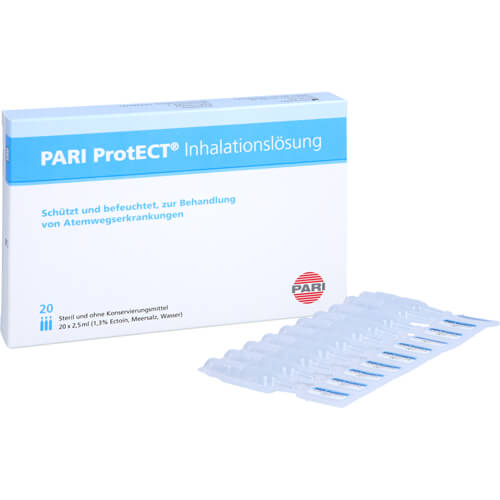 PARI ProtECT Inhalationslösung mit Ectoin Ampullen
