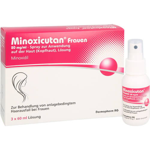 MINOXICUTAN Frauen 20 mg/ml Spray