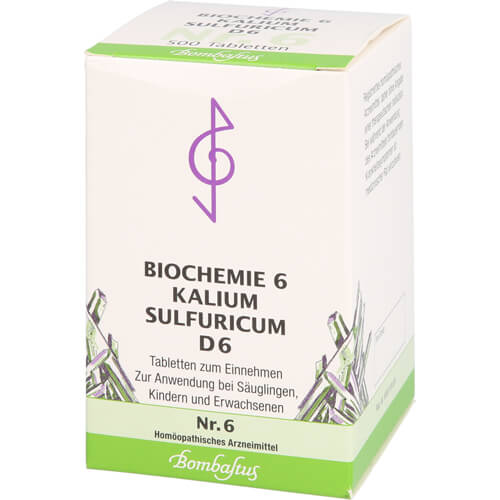 BIOCHEMIE 6 Kalium sulfuricum D 6 Tabletten