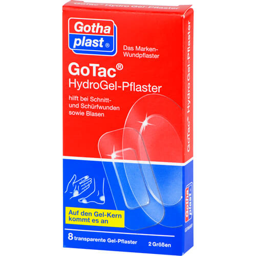 GOTAC HydroGel-Pflaster 2 Größen