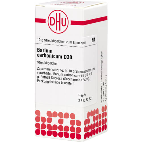 BARIUM CARBONICUM D 30 Globuli