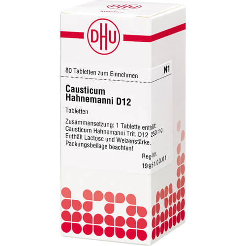 CAUSTICUM HAHNEMANNI D 12 Tabletten