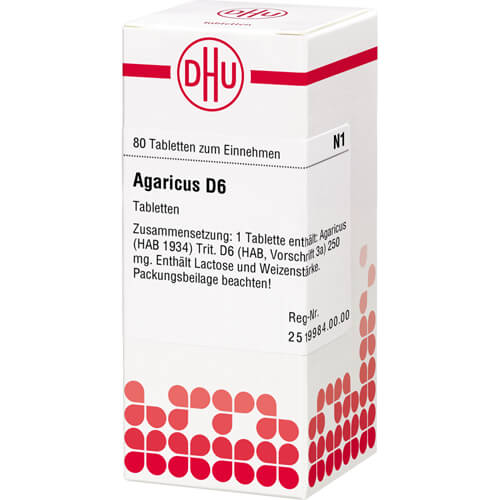 AGARICUS D 6 Tabletten
