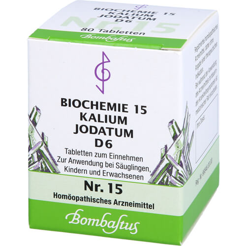 BIOCHEMIE 15 Kalium jodatum D 6 Tabletten