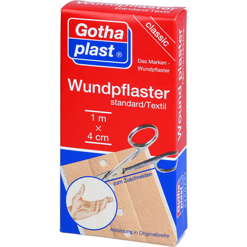 GOTHAPLAST Wundpfl.stand.4 cmx1 m geschnitten