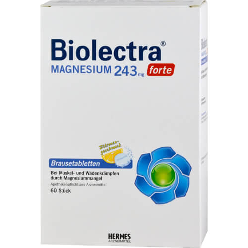 BIOLECTRA Magnesium 243 mg forte Zitrone Br.-Tabl.