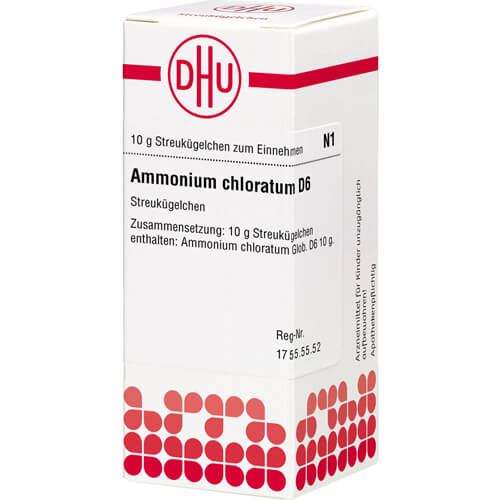 AMMONIUM CHLORATUM D 6 Globuli