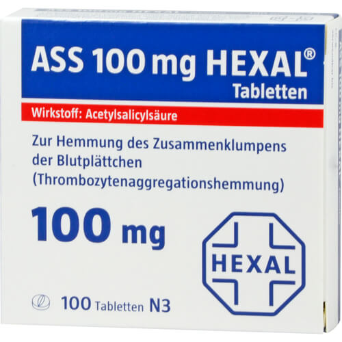 ASS 100 mg HEXAL Tabletten