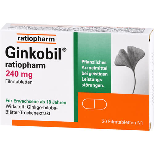 GINKOBIL-ratiopharm 240 mg Filmtabletten