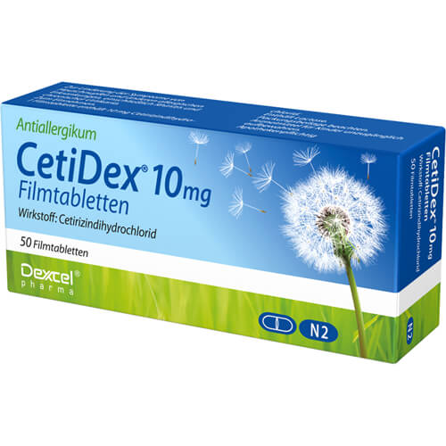 CETIDEX 10 mg Filmtabletten