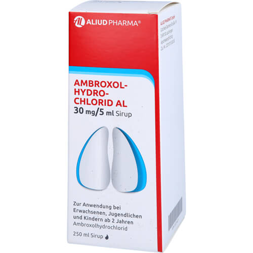 Ambroxolhydrochlorid AL 30 mg / 5 ml Sirup zur Erleichterung des Abhustens bei erkältungsbedingter Bronchitis (Schleimlöser)