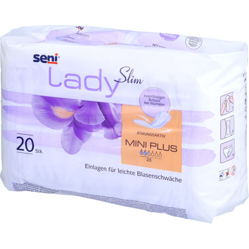 SENI Lady Slim Inkontinenzeinlage mini plus