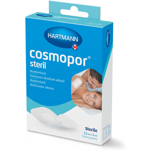 COSMOPOR steril Wundverband 5x7,2 cm OTC
