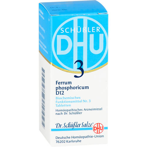 BIOCHEMIE DHU 3 Ferrum phosphoricum D 12 Tabletten