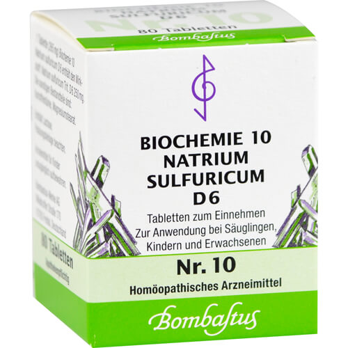 BIOCHEMIE 10 Natrium sulfuricum D 6 Tabletten
