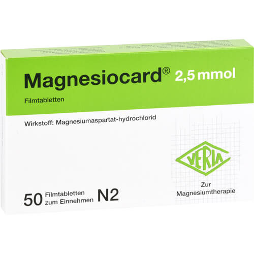 MAGNESIOCARD 2,5 mmol Filmtabletten