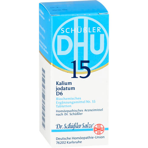 BIOCHEMIE DHU 15 Kalium jodatum D 6 Tabletten