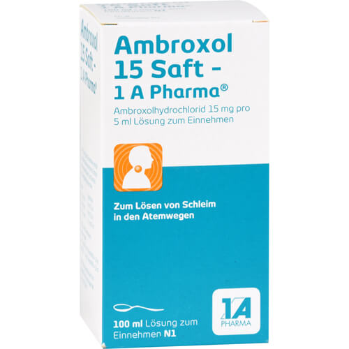 AMBROXOL 15 Saft-1A Pharma