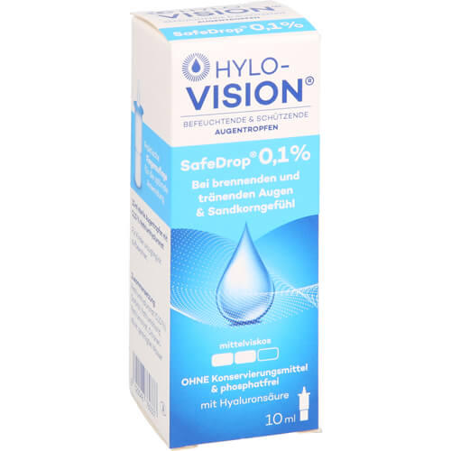 HYLO-VISION SafeDrop 0,1% Augentropfen