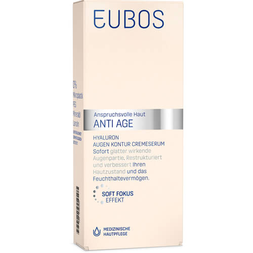EUBOS SENSITIVE Hyaluron Augen Kontur CremeSerum