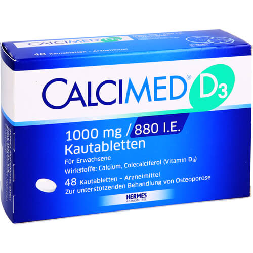 CALCIMED D3 1000 mg/880 I.E. Kautabletten
