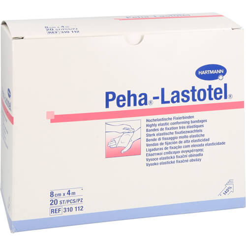 PEHA-LASTOTEL Fixierbinde 8 cmx4 m